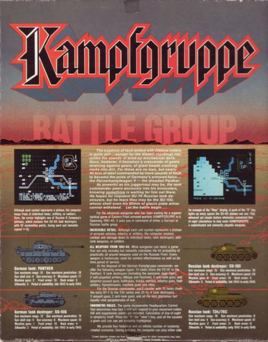 Kampfgruppe - Dos