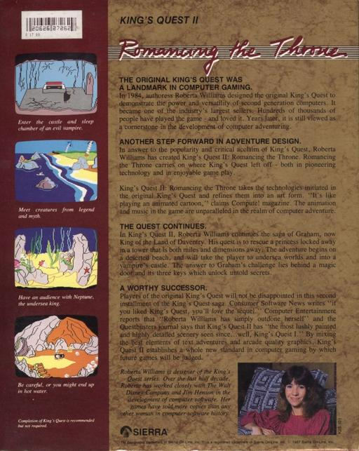 King's Quest II - Romancing the Throne v2 0J dos