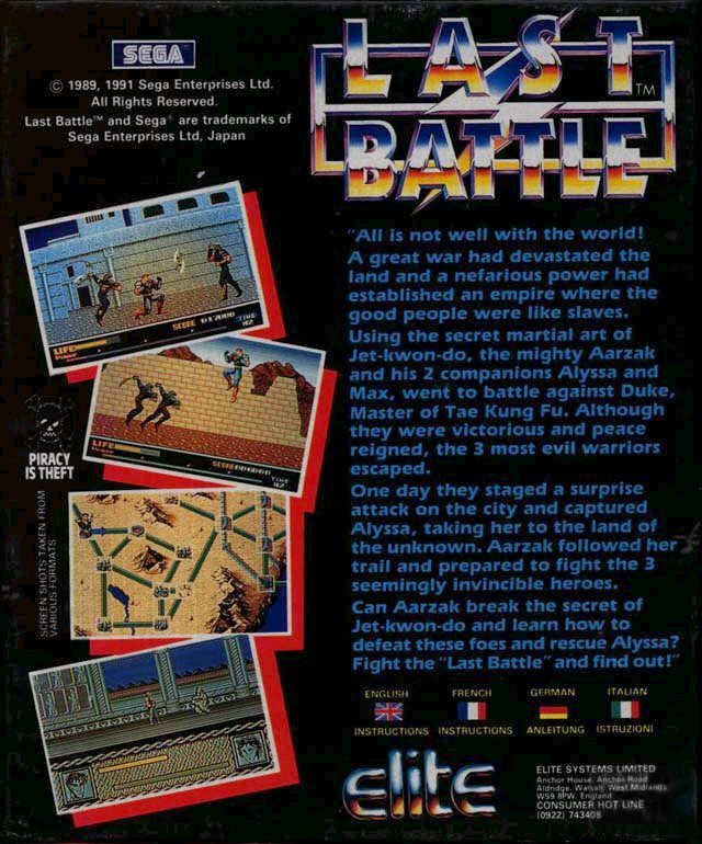 Last Battle dos