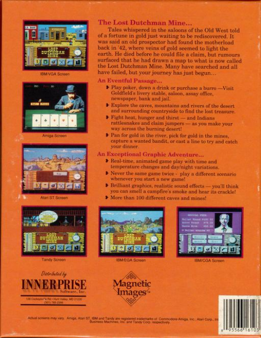 Lost Dutchman Mine dos