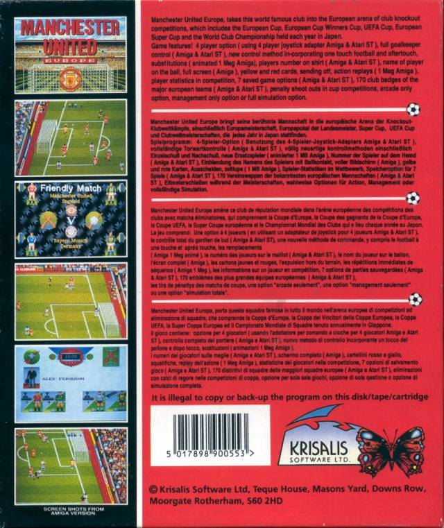 Manchester United Europe - Dos