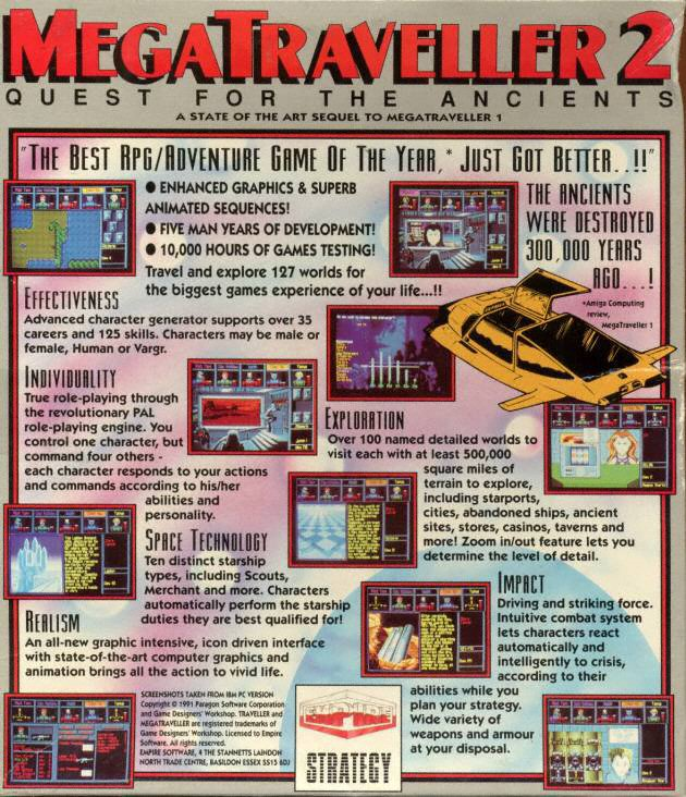 Megatraveller 2 - Quest For The Ancients - Dos