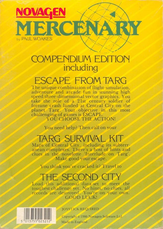 Mercenary - Compendium Edition - Dos