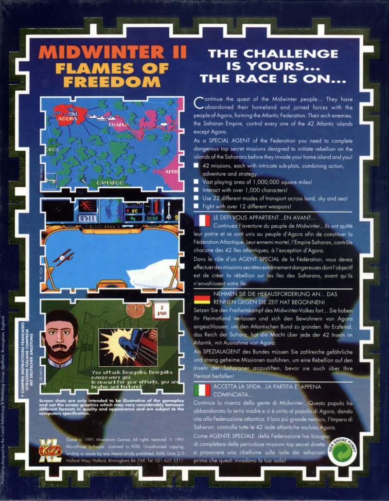 Midwinter 2 - Flames Of Freedom dos