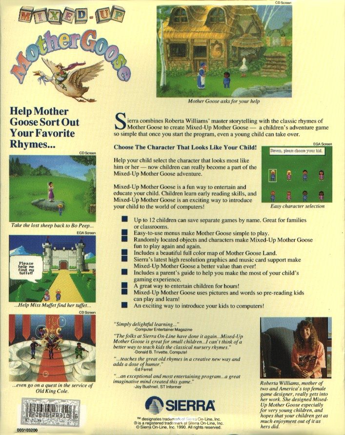 Mixed-Up Mother Goose dos