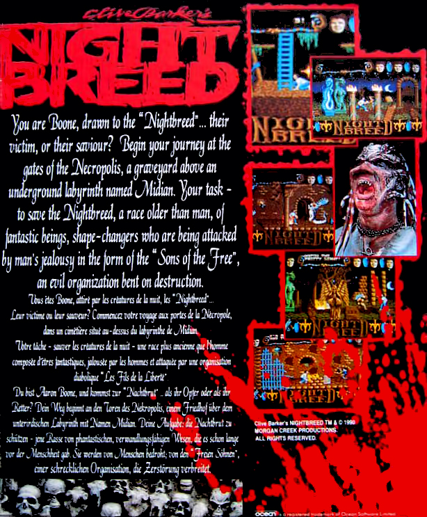 Nightbreed - The Action Game - Dos