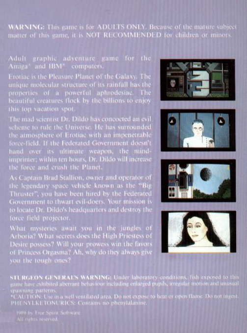 Planet Of Lust - Dos