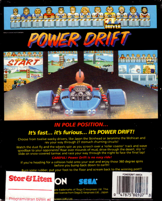 Power Drift - Dos