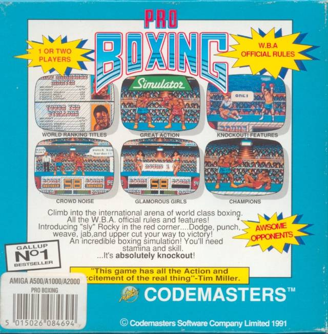 Pro Boxing Simulator - Dos