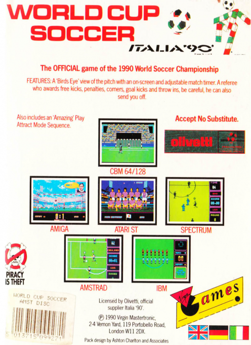 Rick Davis's World Trophy Soccer - Dos