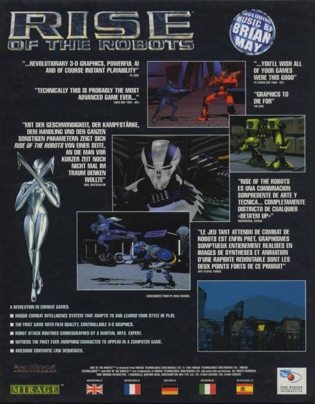 Rise Of The Robots dos
