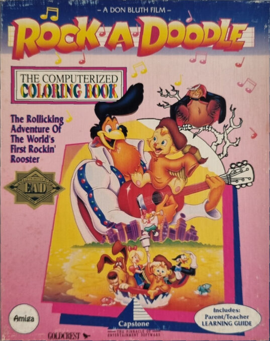 Rock-A-Doodle - The Computerized Coloring Book