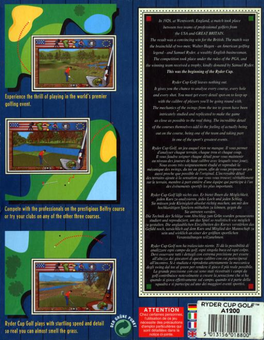 Ryder Cup - Johnnie Walker - Dos