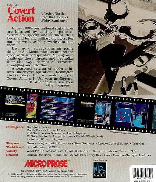 Sid Meier's Covert Action - Dos