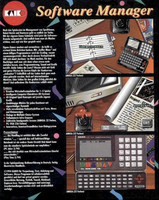 Software Manager - Dos