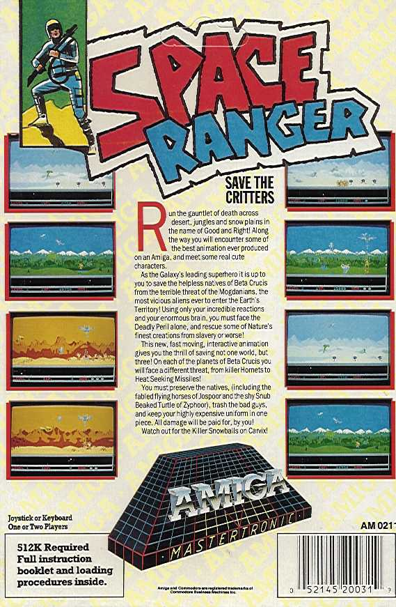 Space Ranger - Dos