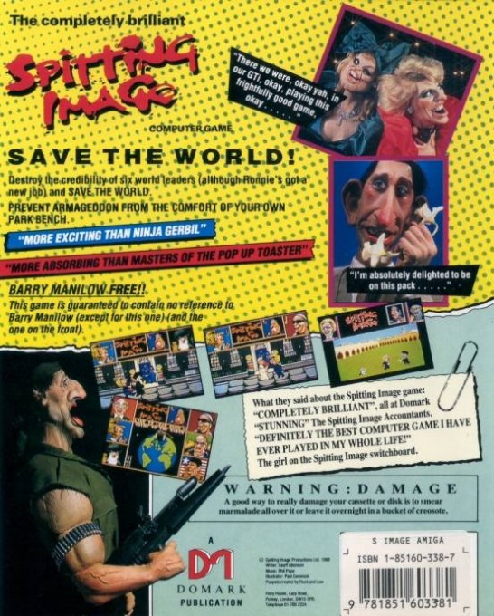 Spitting Image - The Computer Game dos