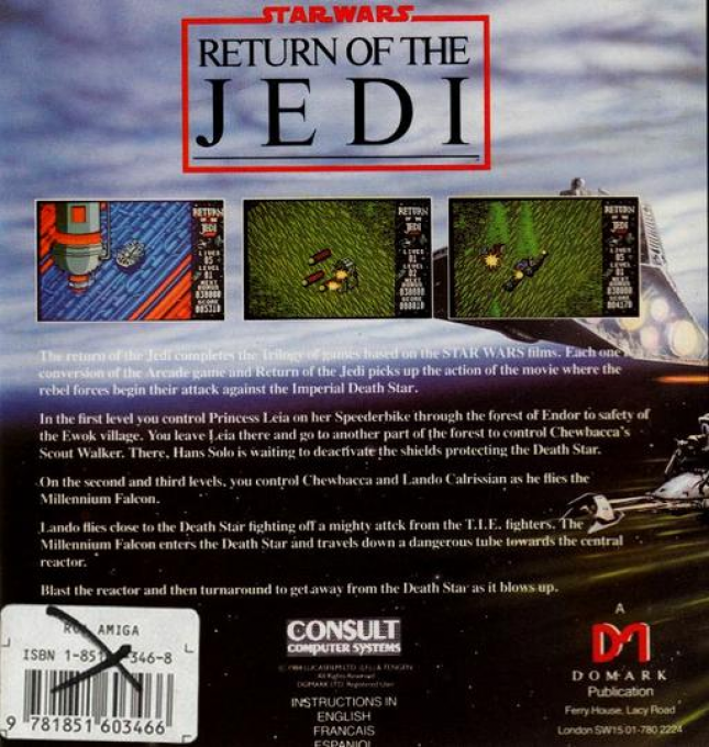 Star Wars - Return Of The Jedi - Dos