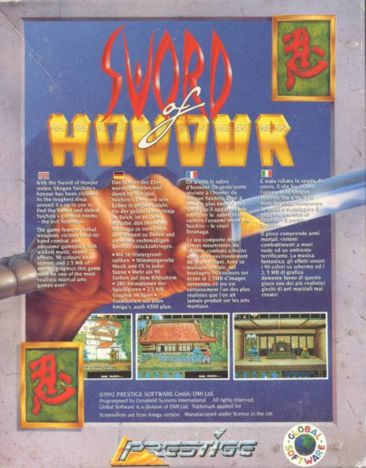 Sword Of Honour - Dos