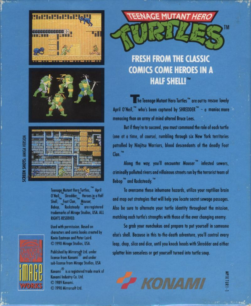 Teenage Mutant Ninja Turtles - Dos