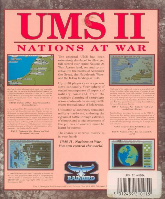 Ums 2 - Nations At War - Dos