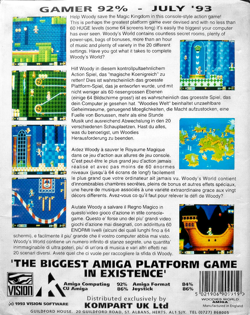 Woody's World - Dos