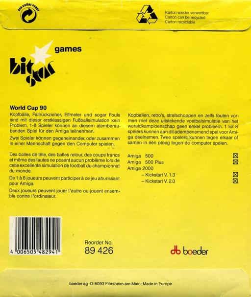 World Cup '90 - Dos