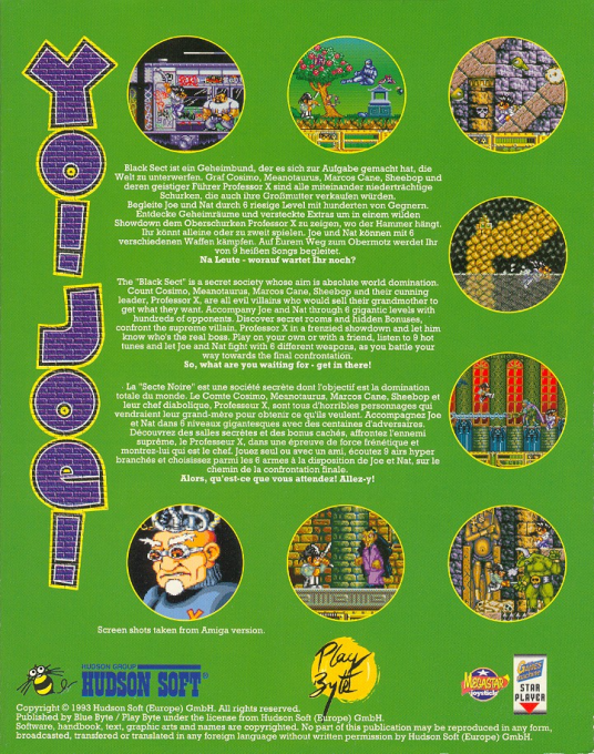 Yo! Joe! Beat the Ghosts - Dos