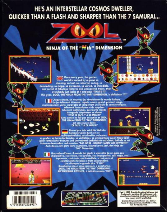 Zool - Ninja of the “Nth” Dimension - Dos