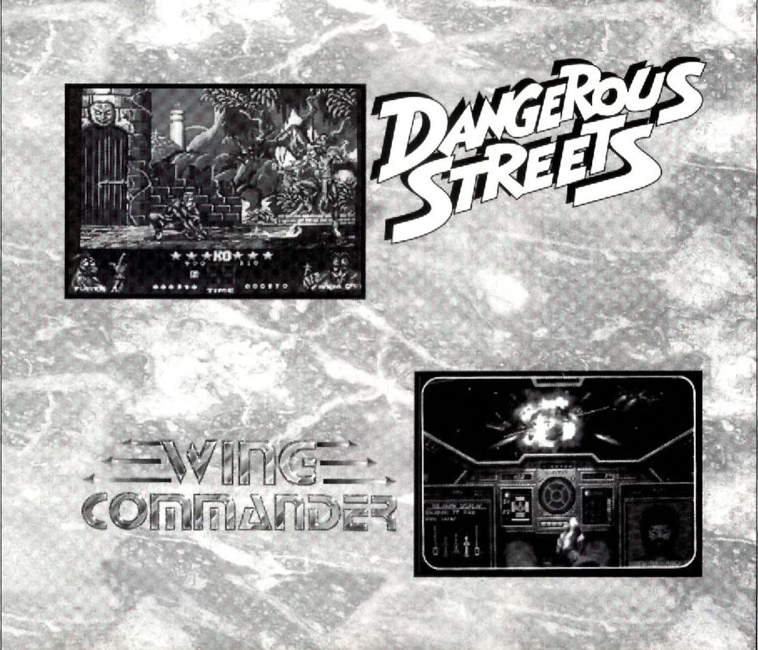 Dangerous Streets And Wing Commander - Dos