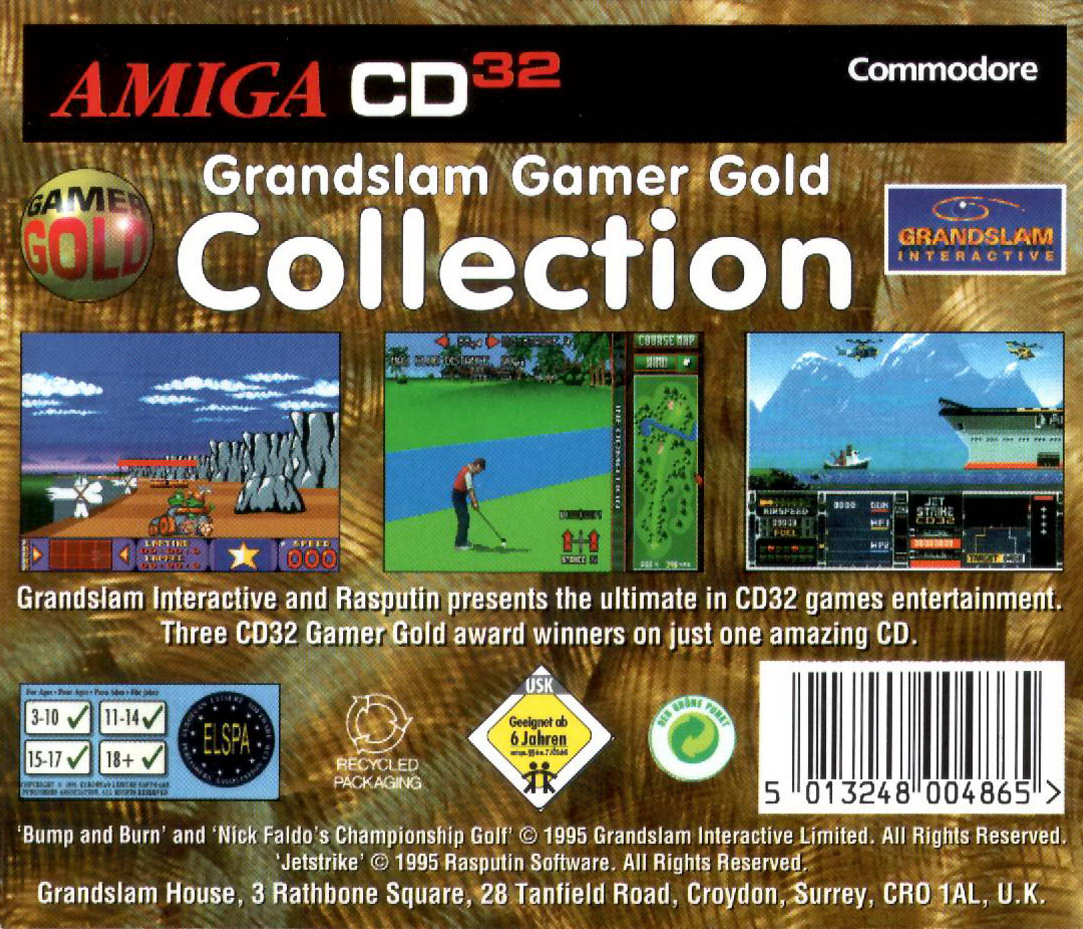Grandslam Gamer Gold Collection - Dos