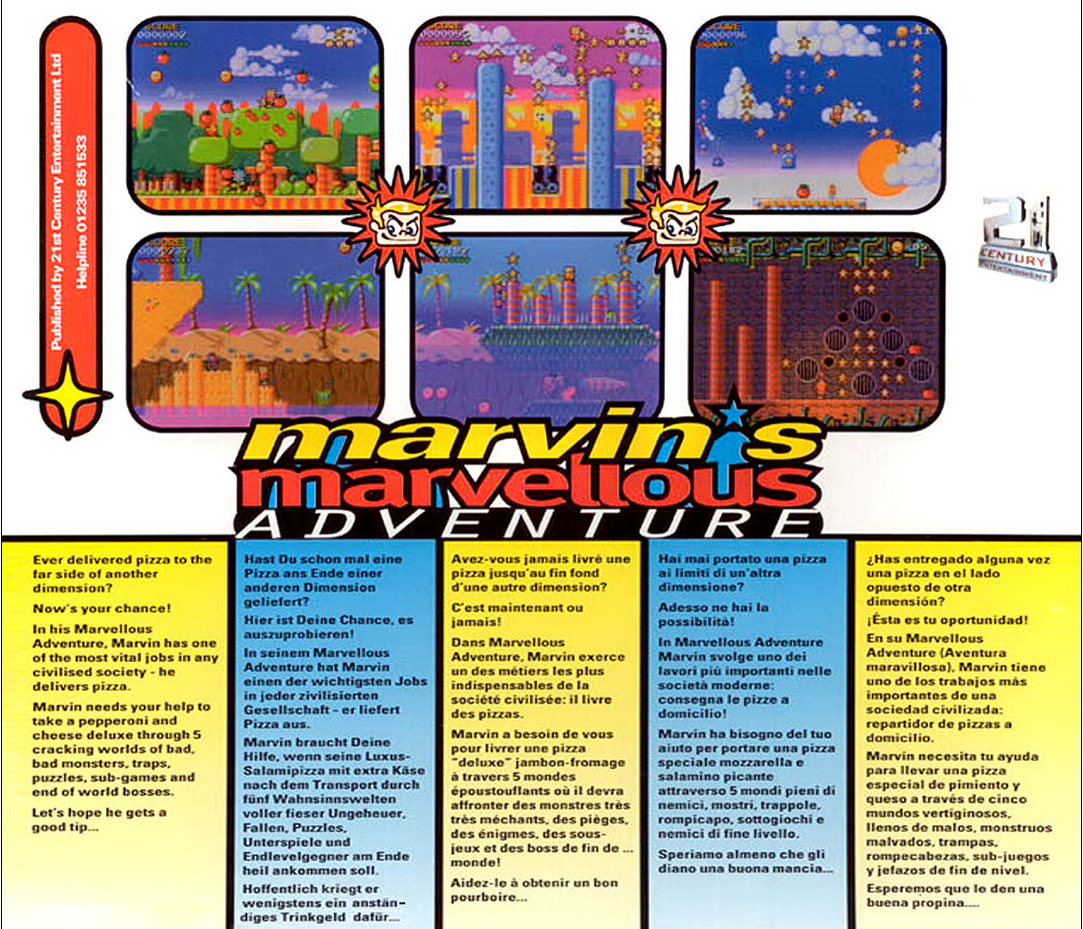Marvin's Marvellous Adventure - Dos