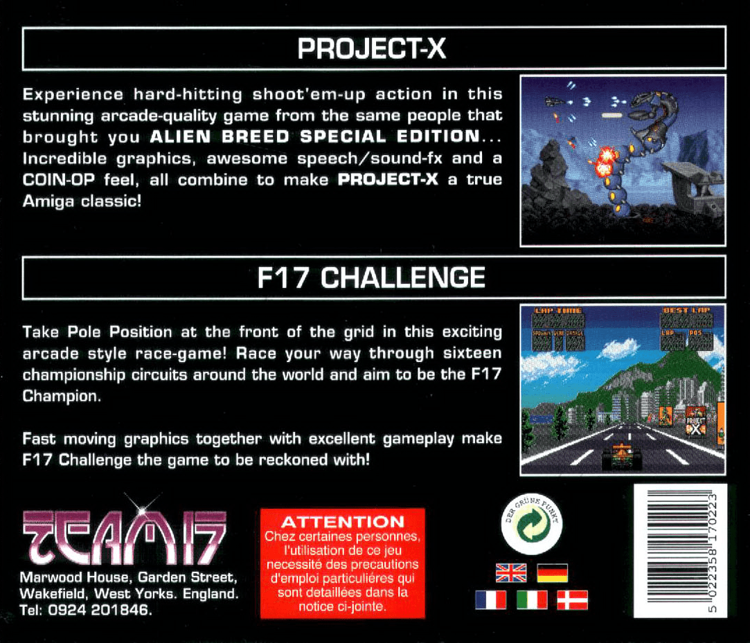 Project-x Special Edition And F17 Challenge - Dos