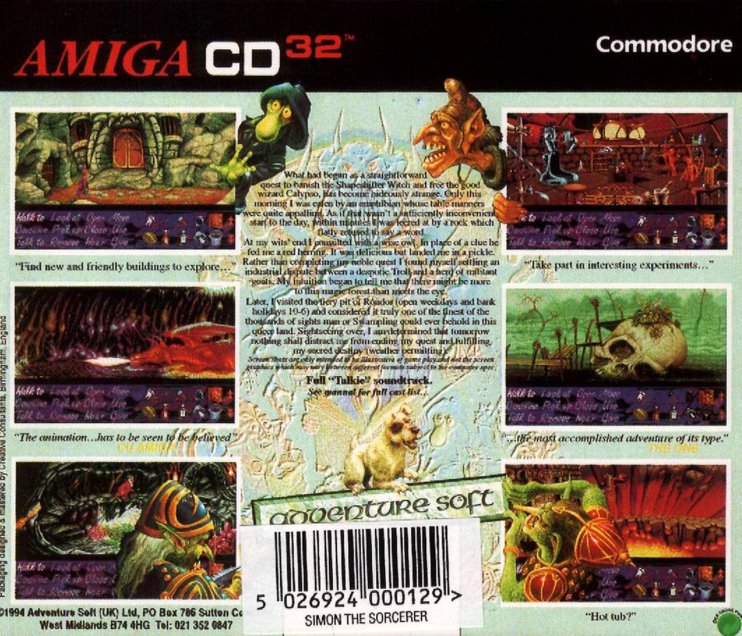 Simon The Sorcerer - Dos