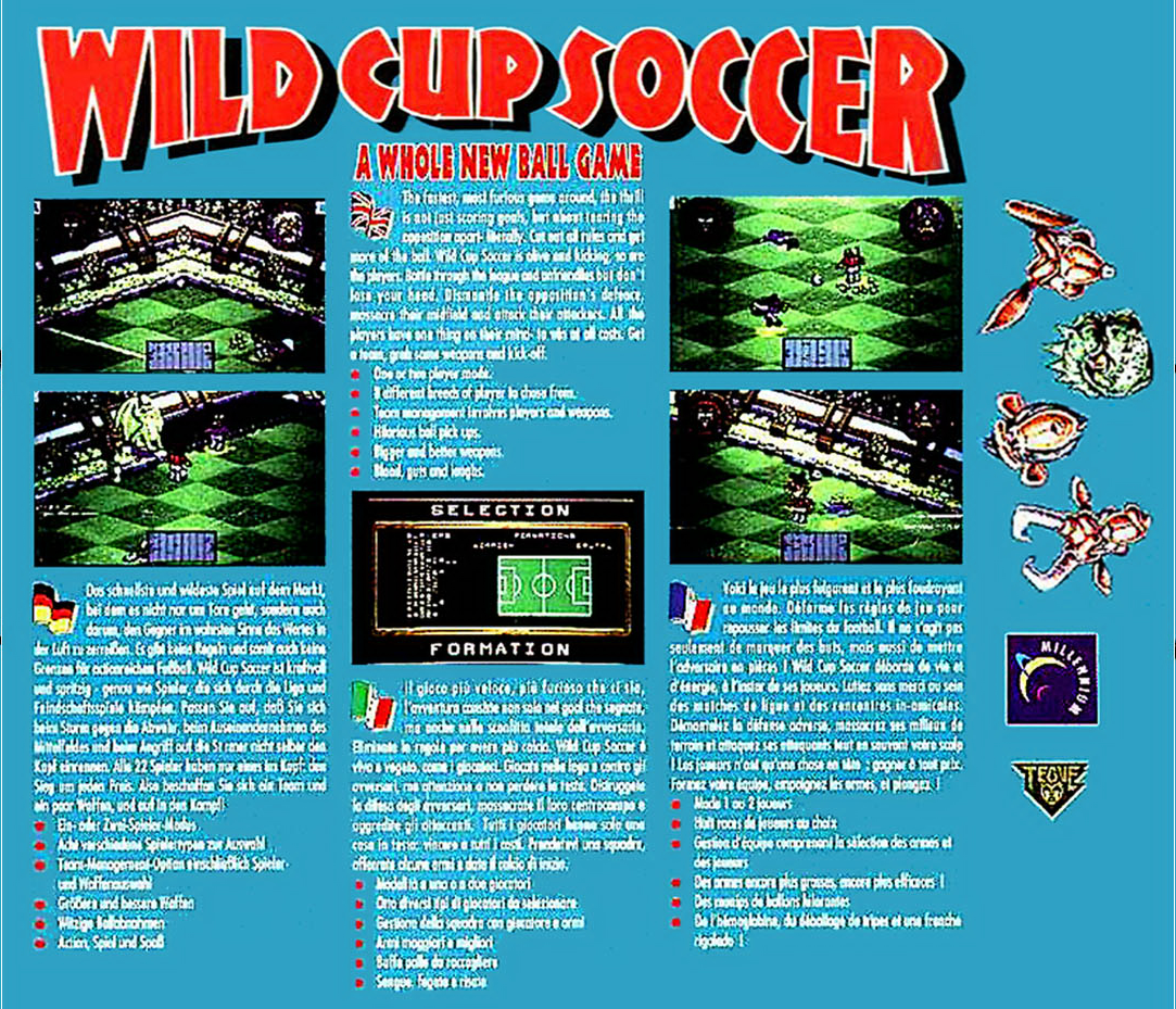Wild Cup Soccer - Dos
