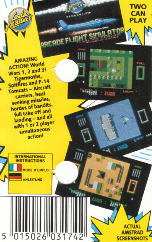 Arcade Flight Simulator - Dos