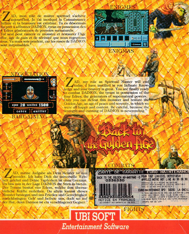 Back To The Golden Age - Dos