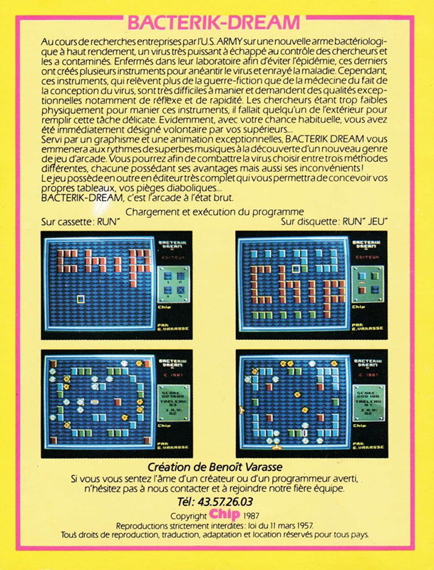 Bacterik Dream - Dos