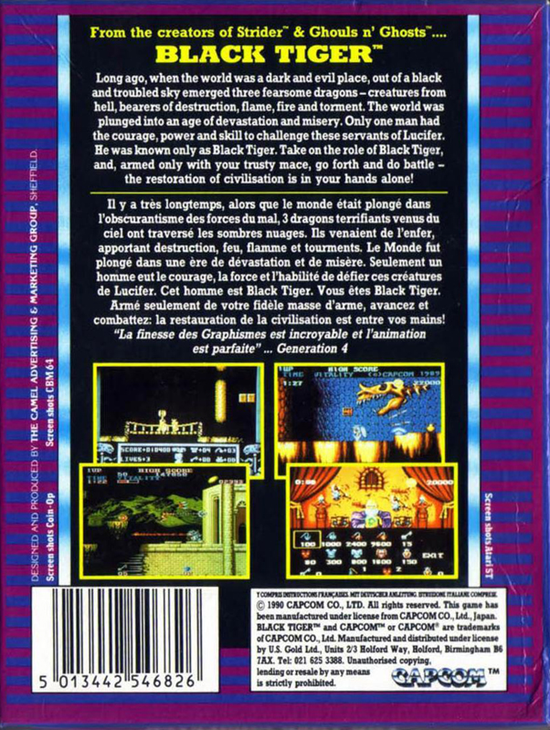 Black Tiger - Dos