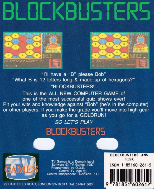 Blockbusters (Domark) - Dos