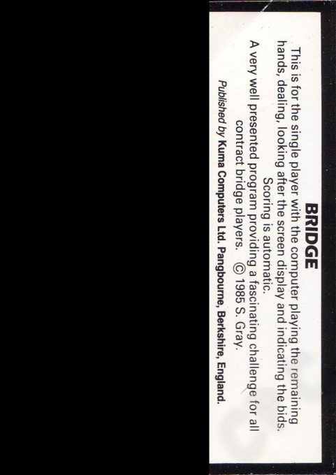 Bridge (Kuma Computers) - Dos