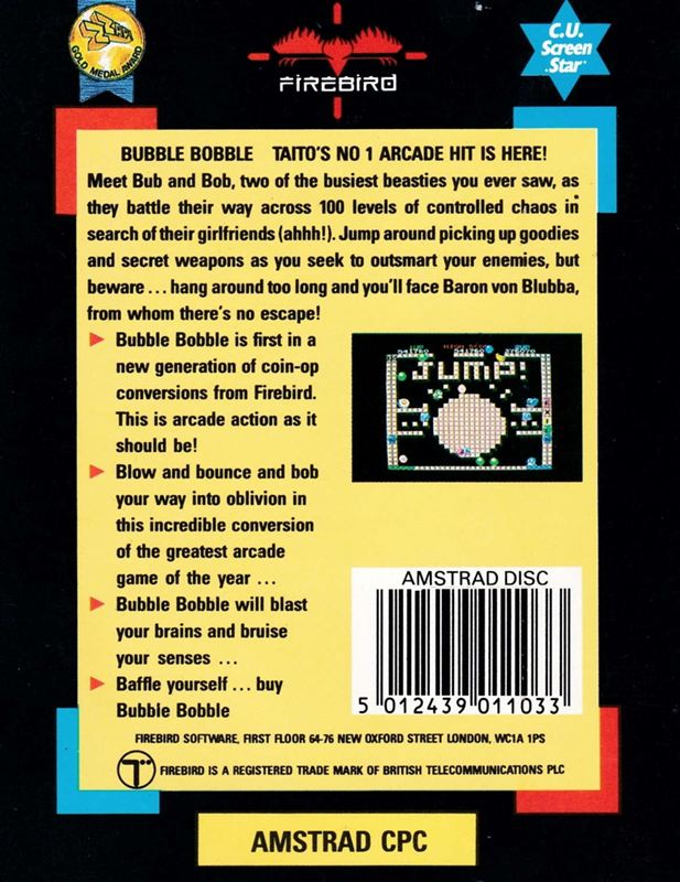 Bubble Bobble 2 - Dos