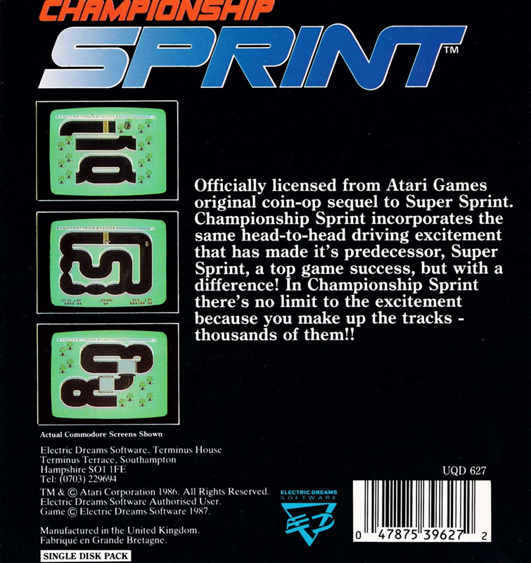 Championship Sprint - Dos