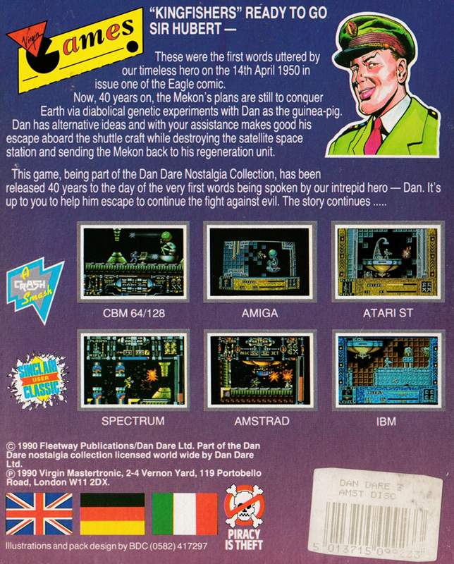 Dan Dare 3 - The Escape - Dos