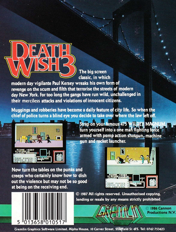 Death Wish 3 - Dos