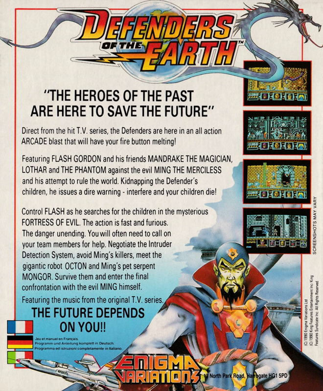 Defenders Of The Earth - Dos