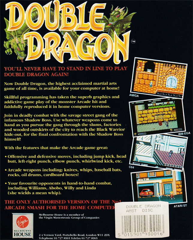 Double Dragon - Dos