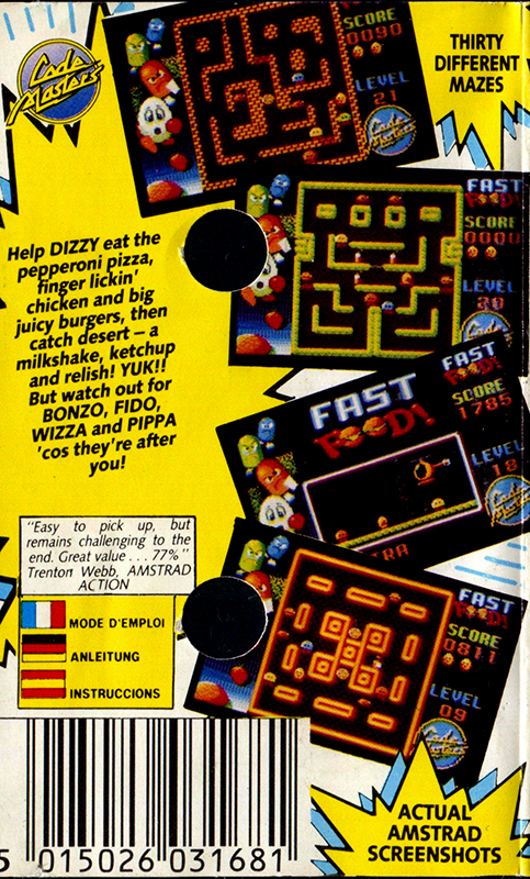 Fast Food Dizzy - Dos