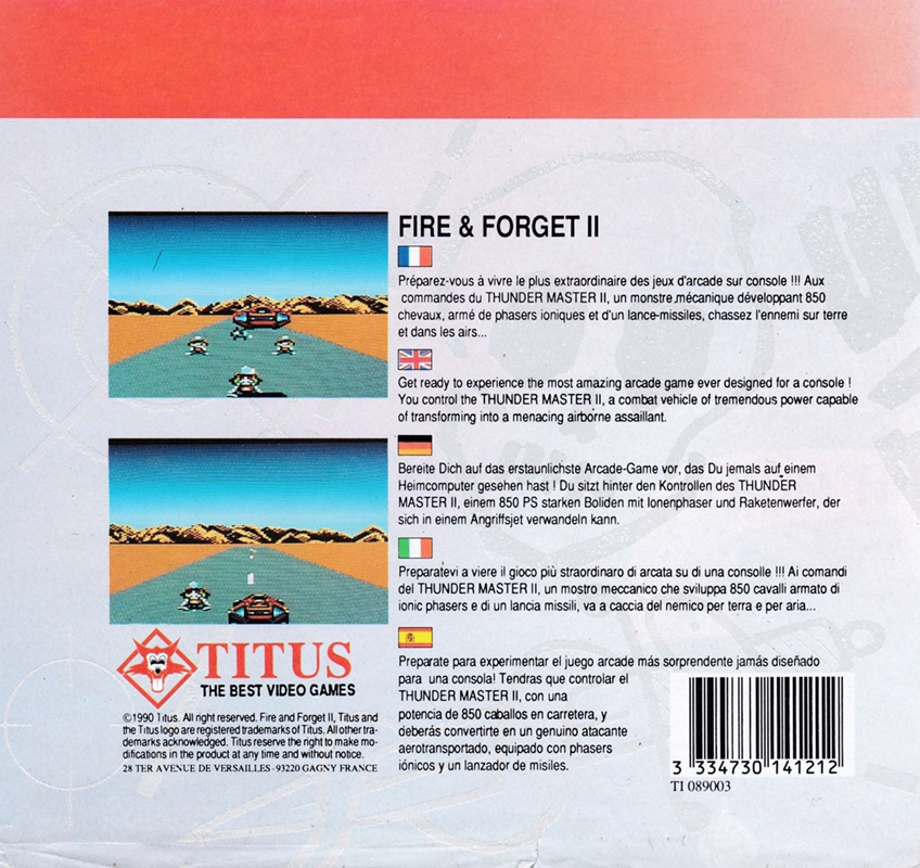 Fire And Forget - Dos