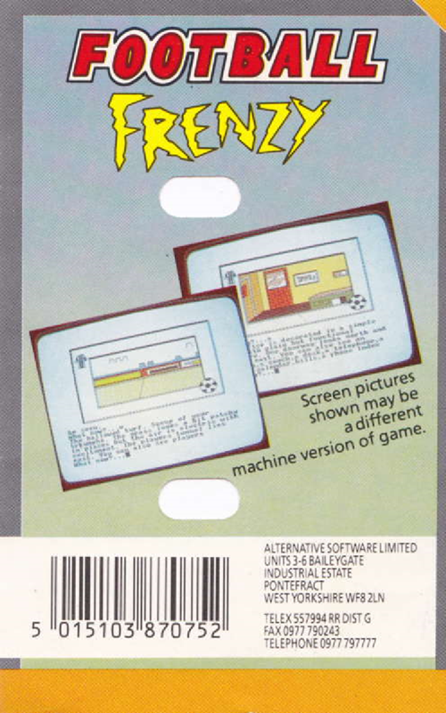 Football Frenzy - Dos